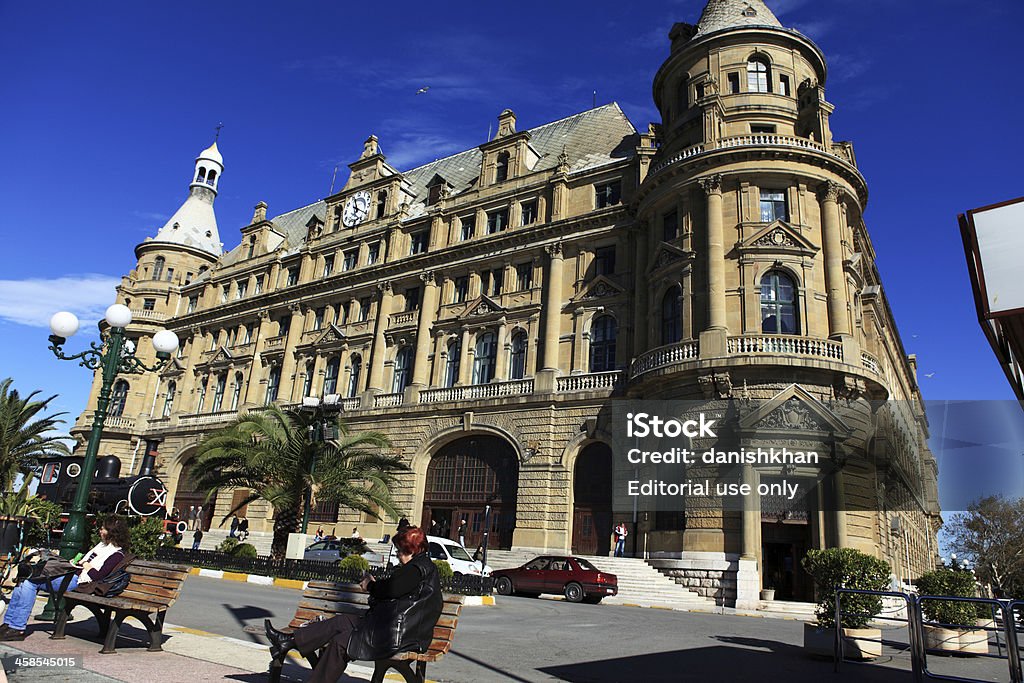 Fachada del hotel de la Terminal Haydarpasa o Heydarpasa Gar - Foto de stock de Aire libre libre de derechos