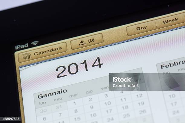 Photo libre de droit de Apple Ipad Calendrier banque d'images et plus d'images libres de droit de 2014 - 2014, Calendrier, Editorial