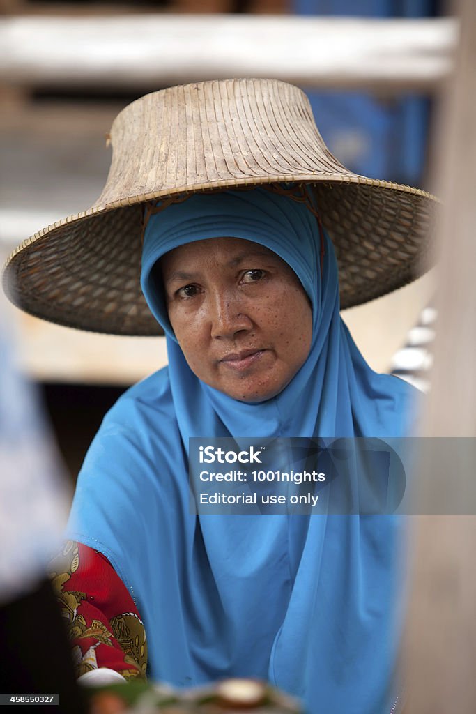 Hasta el mercado flotante, Tailandia - Foto de stock de Adulto libre de derechos