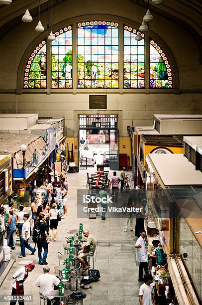 Mercado Municipal - Fotografias de stock e mais imagens de Mercado - Espaço de Venda a Retalho - Mercado - Espaço de Venda a Retalho, Andar, Brasil