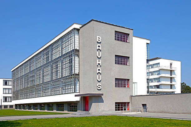 Bauhaus in Dessau stock photo