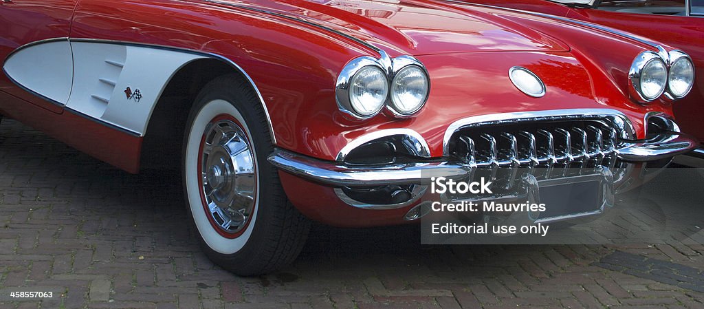 Clássico carros - Foto de stock de Chevrolet Corvette royalty-free