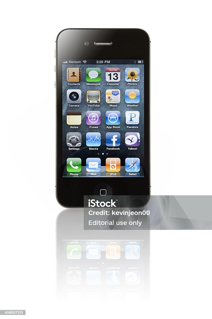 iPhone de cuarta generación - Foto de stock de Brillante libre de derechos