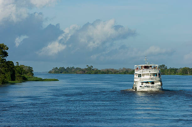 Ship. Manaus. Brazil stock photo
