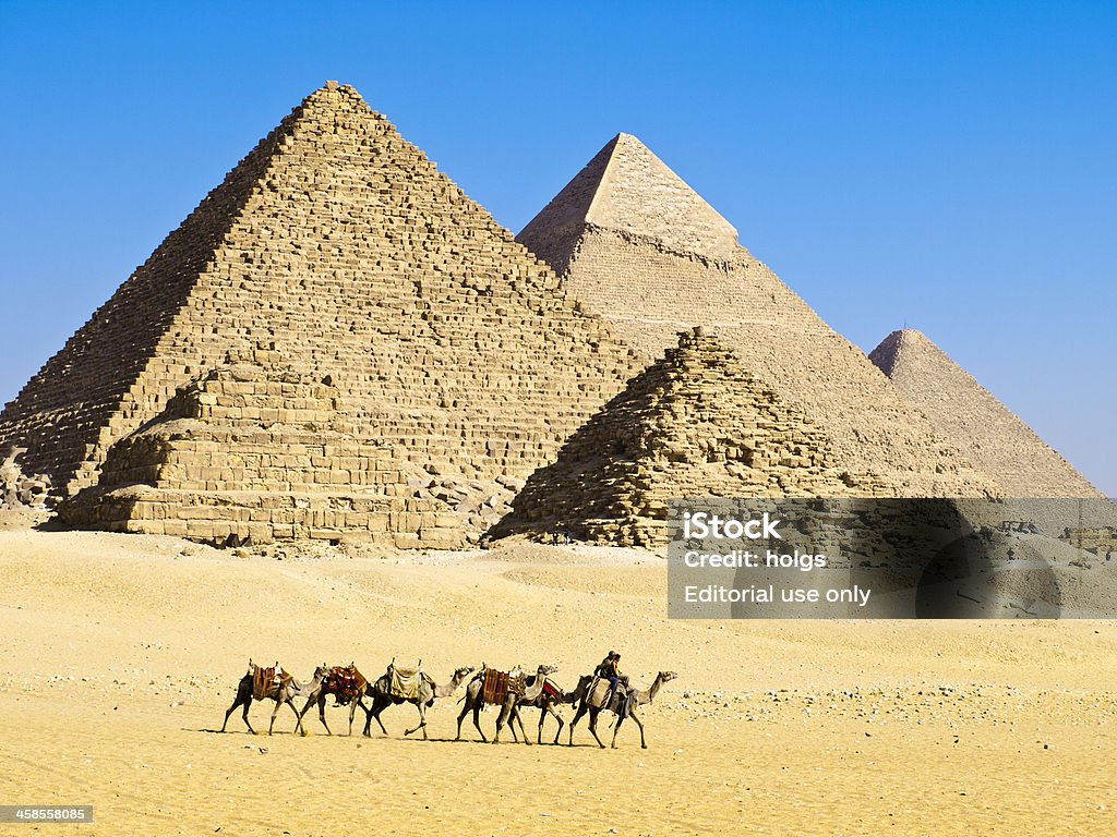 Pirámides de Giza - Foto de stock de Adulto libre de derechos