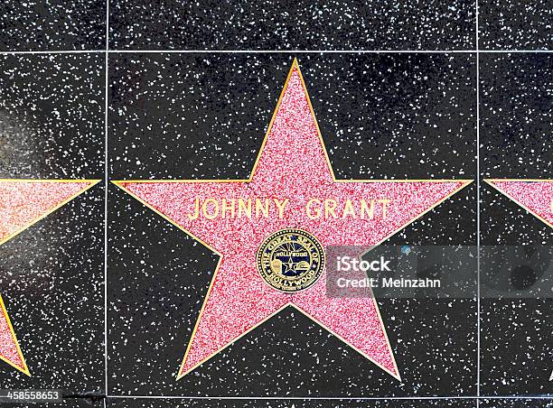 Johnny Otorga Estrella En Hollywood Paseo De La Fama De Foto de stock y más banco de imágenes de Acera