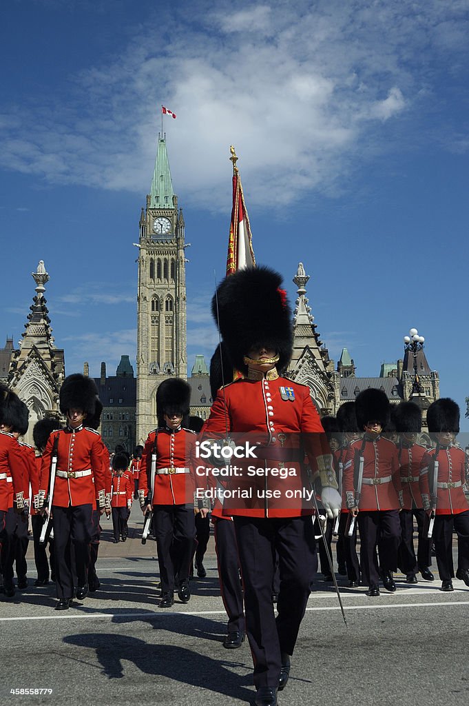 Desfile militar em Ottawa - Foto de stock de Ottawa royalty-free