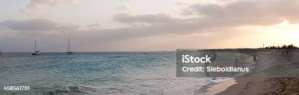 Santa Maria Beach At Sunset Stock Photo - Download Image Now