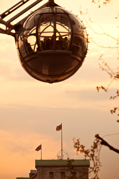 London Eye is the world’s largest cantilevered observation wheel. It was launched in 2000.