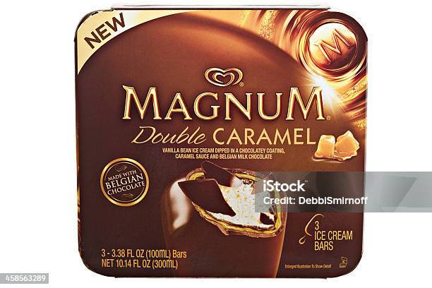 Magnum Double Caramel Stock Photo - Download Image Now - Belgian Culture, Brown, Business