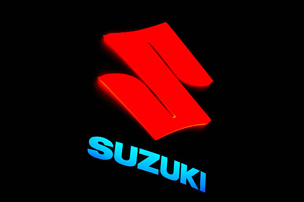 Suzuki logo stock photo