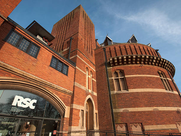 stratford - royal shakespeare theatre stock-fotos und bilder