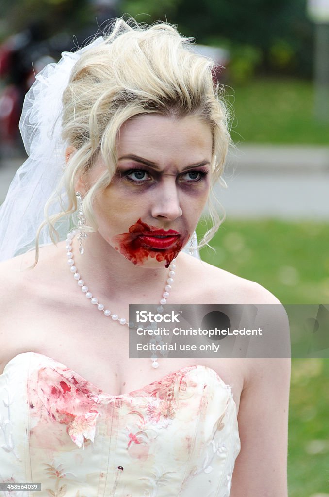 Zombie Braut - Lizenzfrei Angst Stock-Foto