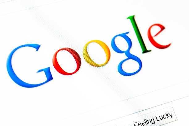 google page de recherche de l'internet - google searching internet e commerce photos et images de collection