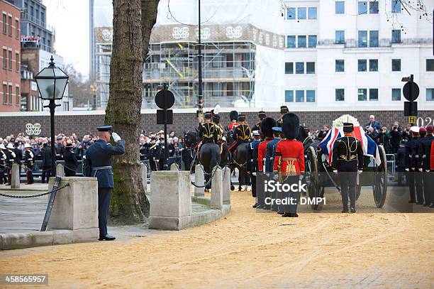 London Zeremonielle Begräbnis Des Britischen Premierministers Der Margaret Thatcher Stockfoto und mehr Bilder von Baronin