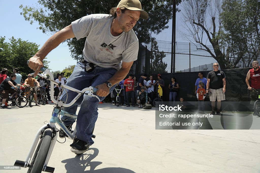 BMX rider livre - Royalty-free Adulto Foto de stock