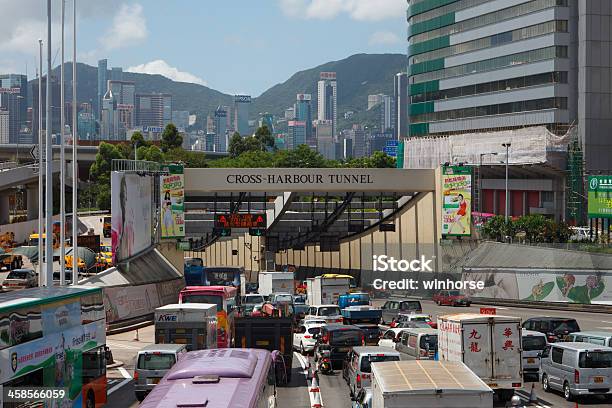 Photo libre de droit de Congestion De La Circulation À Hong Kong banque d'images et plus d'images libres de droit de Affluence - Affluence, Asie, Bus