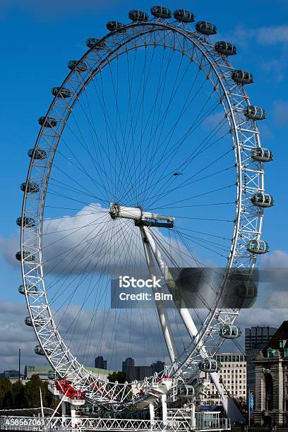 Millenium Occhio Di Londra Regno Unito - Fotografie stock e altre immagini di Acqua - Acqua, Ambientazione esterna, Architettura