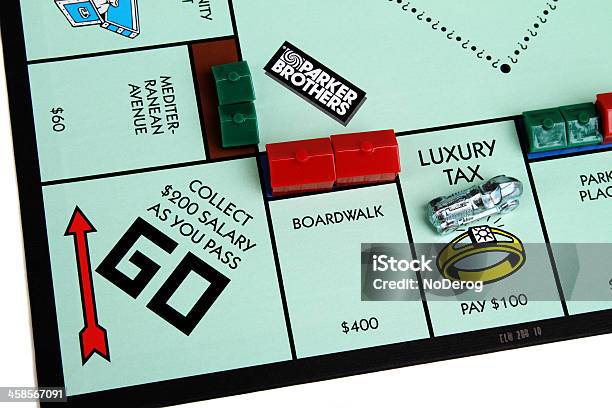 Monopoly ボードを示す奢侈税と Go 広場 - ゲーム モノポリーのストックフォトや画像を多数ご用意 - ゲーム モノポリー, 碁, ゲーム