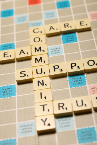 London, United Kingdom- July 27, 2011: Scrabble word board game. Scrabble was created in 1938 by Alfred Mosher Butts. It is popular world wide and has sold over one hundred and fifty million sets.