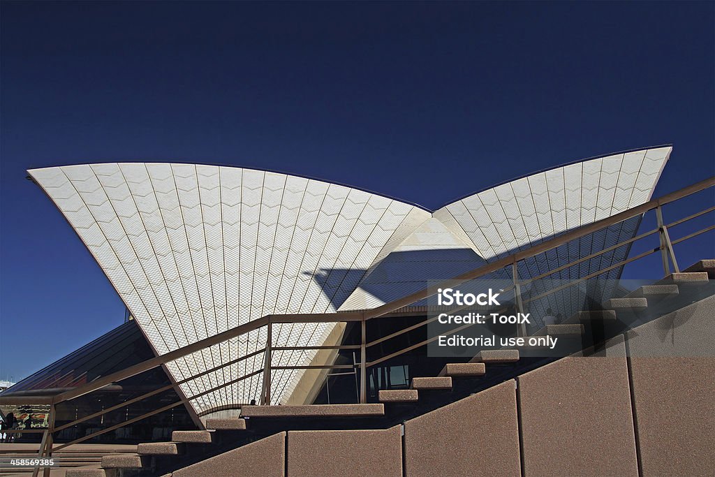 Sydney Opera House - Lizenzfrei Dachziegel Stock-Foto