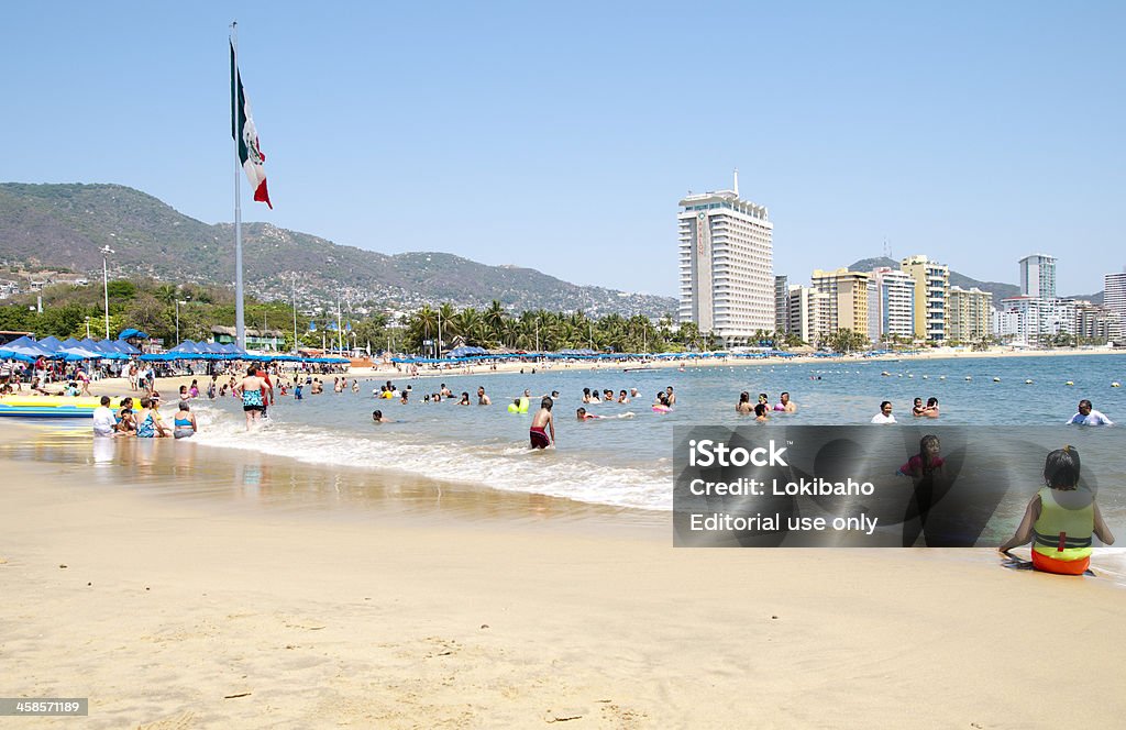 Playa Hornitos Beach - Zbiór zdjęć royalty-free (Acapulco)