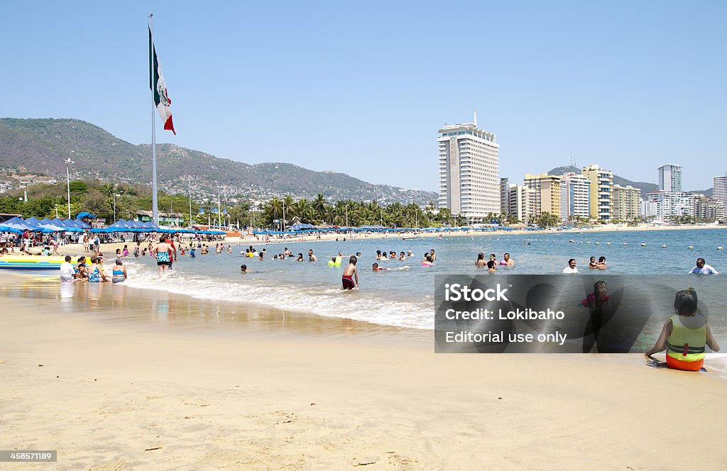 Playa Hornitos praia - Foto de stock de Acapulco royalty-free