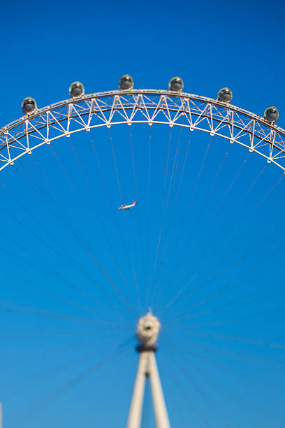 A ferris wheel in London, UK.
