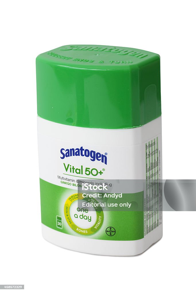 Sanatogen Vital50 multivitamínico - Royalty-free Beleza Foto de stock