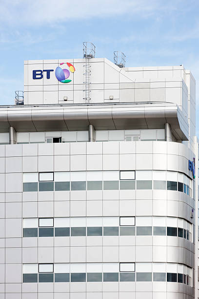 BT Building, Glasgow Glasgow, UK - August 3, 2011: The  BT Building at Atlantic Quay on the River Clyde in Glasgow city centre, British Telecom's West of Scotland headquarters. british telecom photos stock pictures, royalty-free photos & images