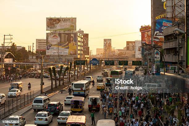 피크 시간 Metro Manila 필리핀에 대한 스톡 사진 및 기타 이미지 - 필리핀, 교통, 도시