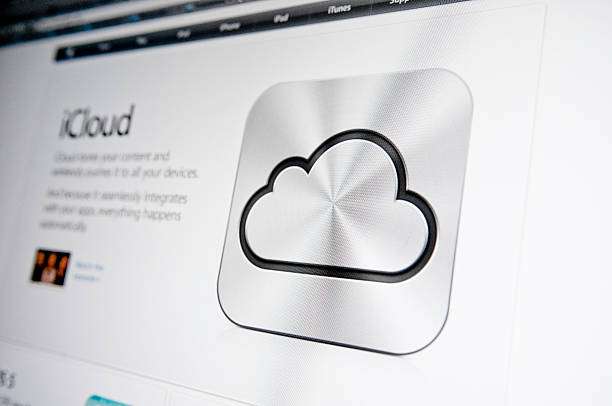 icloud de maçã - icloud - fotografias e filmes do acervo