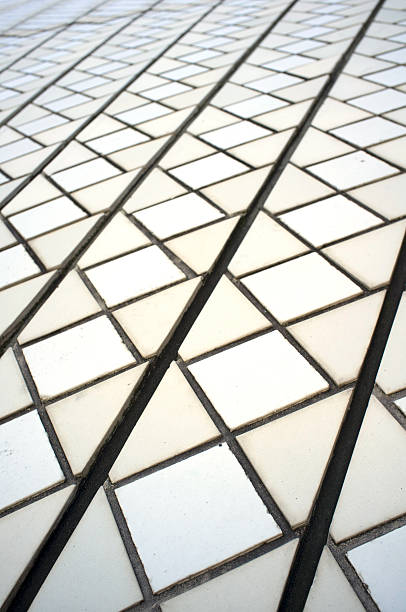 Sydney Opera House Detail Sydney, Australia - June 25, 2011: Detail of the ceramic tiles that clad the surface of the World Heritage listed Sydney Opera House. sydney opera house tiles stock pictures, royalty-free photos & images