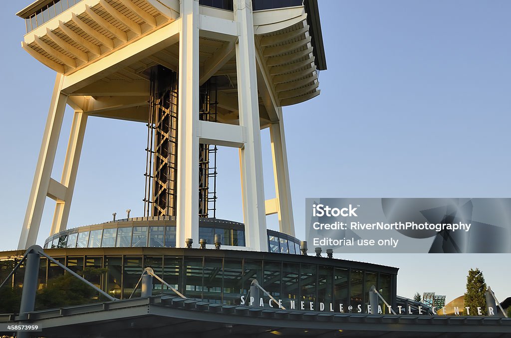 Space Needle, Seattle - Foto de stock de Arquitetura royalty-free