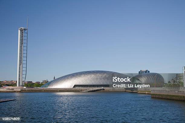 Glasgow Science Centre Imax And Tower Pacific Quay Stock Photo - Download Image Now