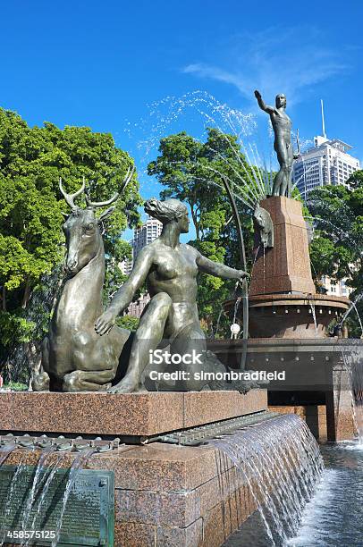 The Archibald Fountain Sydney - zdjęcia stockowe i więcej obrazów Artemida - Artemida, Australia, Biurowiec
