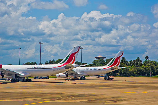 Sri Lankan Airlines stock photo