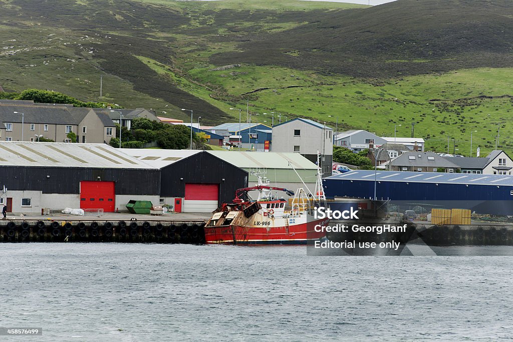 Lerwick, Isole Shetland - Foto stock royalty-free di Acqua