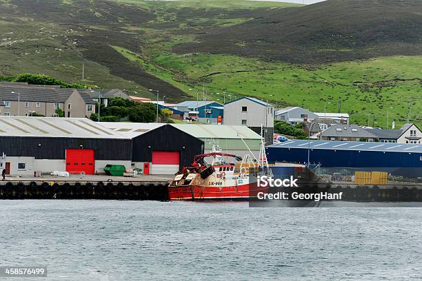 Lerwick Isole Shetland - Fotografie stock e altre immagini di Acqua - Acqua, Ambientazione esterna, Casa