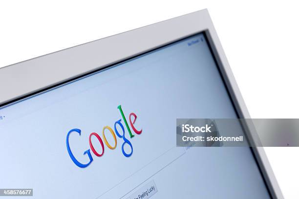 Google Barra De Pesquisa Em Um Computador - Fotografias de stock e mais imagens de Procurar - Procurar, Google - Nome de marca, Página da Web