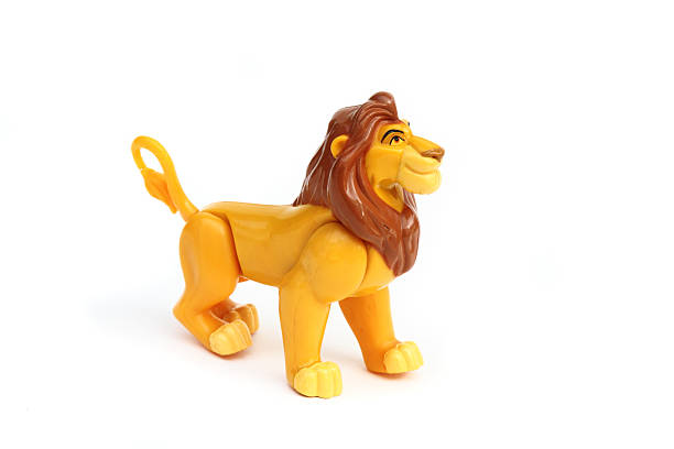 disney игрушка cartoon character симбы - lion king стоковые фото и изображения