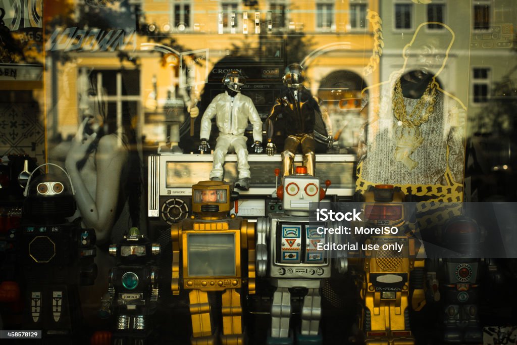 Vintage Store situato in Prenzlauer Berg, Berlino - Foto stock royalty-free di 1980-1989