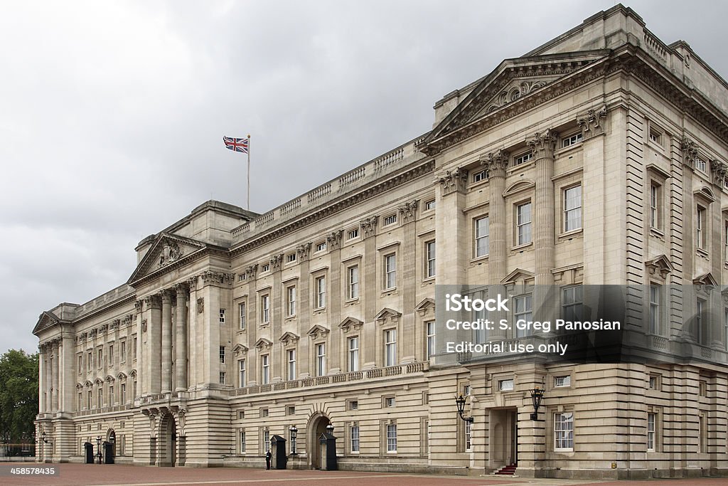 Palácio de Buckingham - Foto de stock de Arquitetura royalty-free