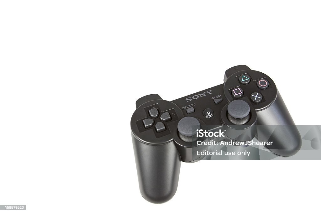 PS3 duas controle de impacto - Foto de stock de Controle royalty-free