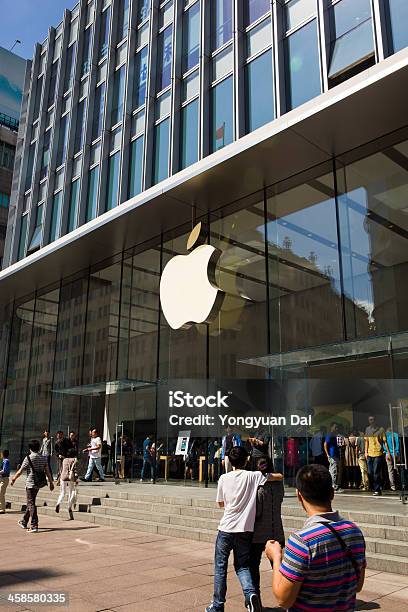 Apple Store Sulla Nanjing Road - Fotografie stock e altre immagini di Affari - Affari, Ambientazione esterna, Asia