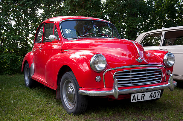 Morris Minor From 1961 Stock Photo - Download Image Now - Minor, Antique, Beauty - iStock
