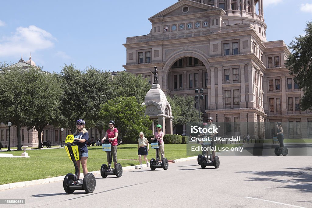 Turisti in Segway - Foto stock royalty-free di Motorino