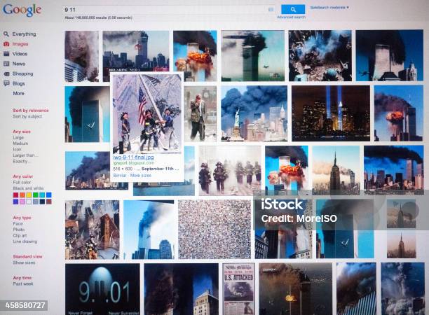 Grafika Google 11 Września Wyszukiwania - zdjęcia stockowe i więcej obrazów Internet - Internet, Terroryzm, 11 wrzesień 2001 r.