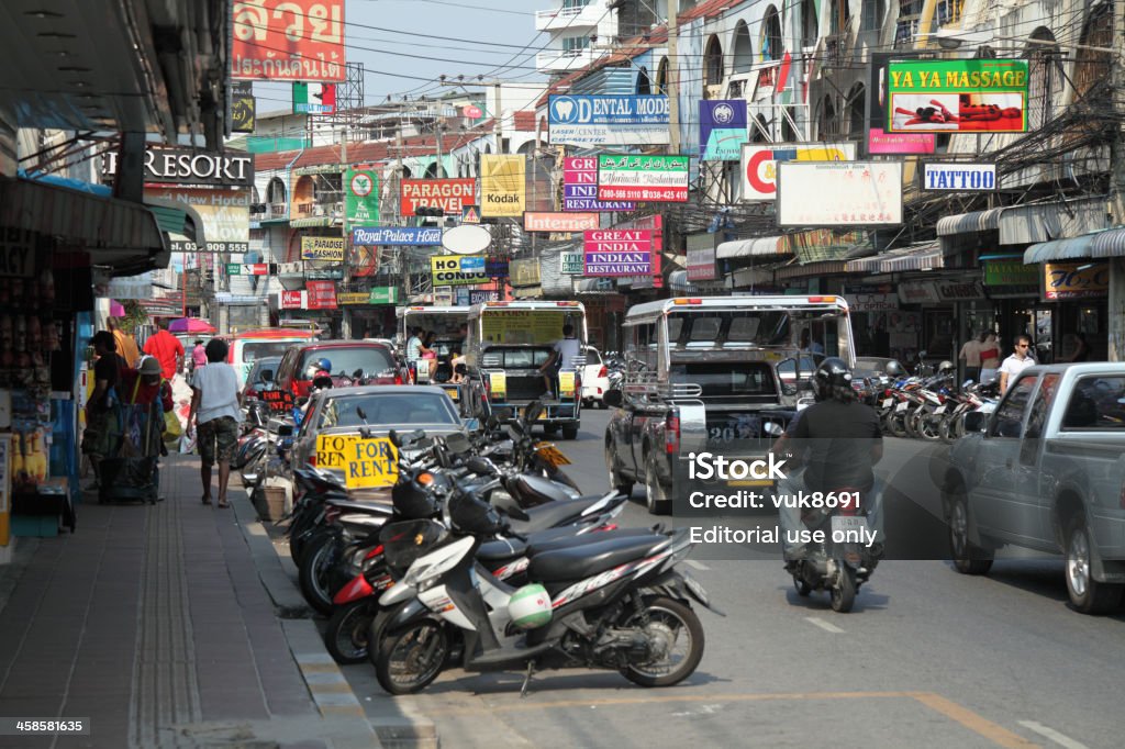 Pattaya street - Lizenzfrei Aktivitäten und Sport Stock-Foto