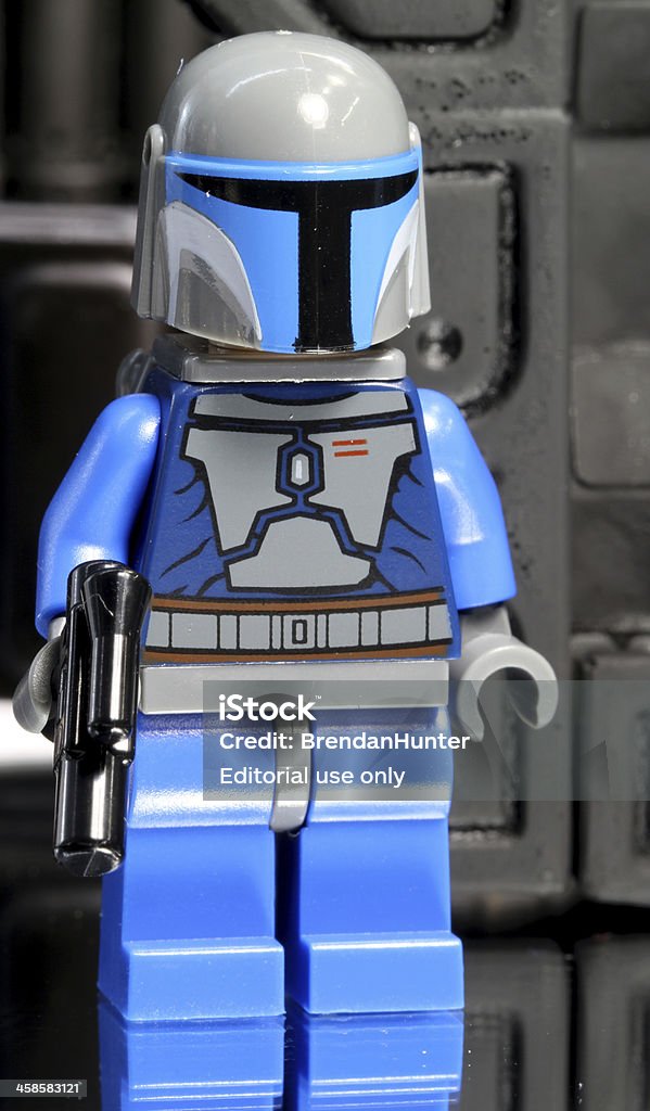 Fett y negro - Foto de stock de Minifigura de Lego libre de derechos